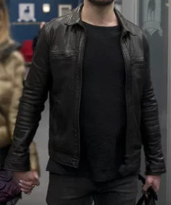 Ted Lasso Roy Kent Leather Jacket