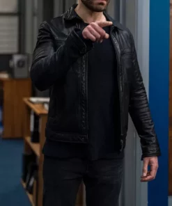 Ted Lasso Roy Kent Leather Jacket