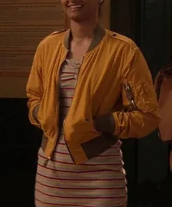 The Sex Lives of College Girls Bela Bomber Jacket