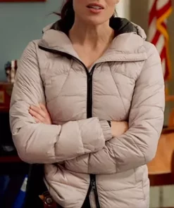 Chicago P.D. S10 Kim Burgess Quilted Jacket