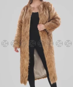 Grasshoppers Irina Fur Coat-Front View