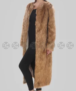 Grasshoppers Irina Fur Coat-Side View