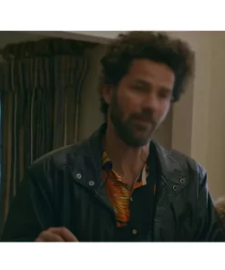 Grasshoppers Nijm Leather Bomber Jacket