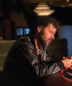 Grasshoppers Nijm Leather Bomber Jacket