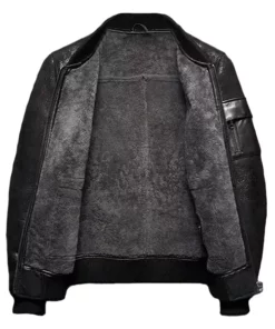 Men's A2 Flight Bomber Leather Jacket