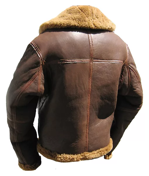 Men's Classic Brown B3 Aviator Jacket Men's Classic Brown B3 Aviator Jacket