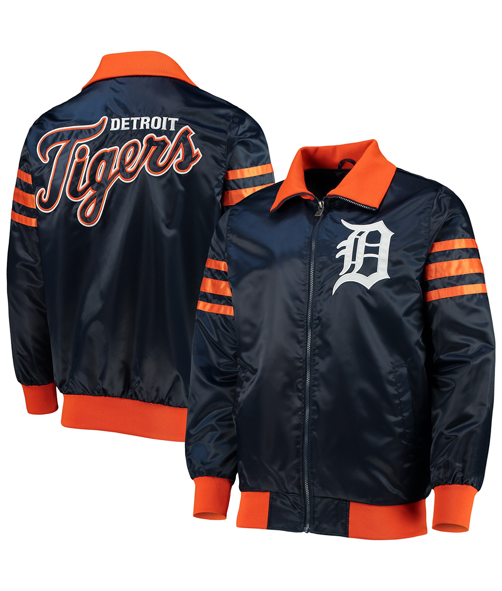 D-Tiger Satin Bomber Jacket D-Tiger Satin Bomber Jacket
