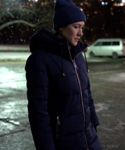 Three Pines 2022 Elle-Máijá Tailfeathers Black Puffer Coat