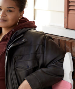 Welcome to Flatch Mandy Leather Jacket