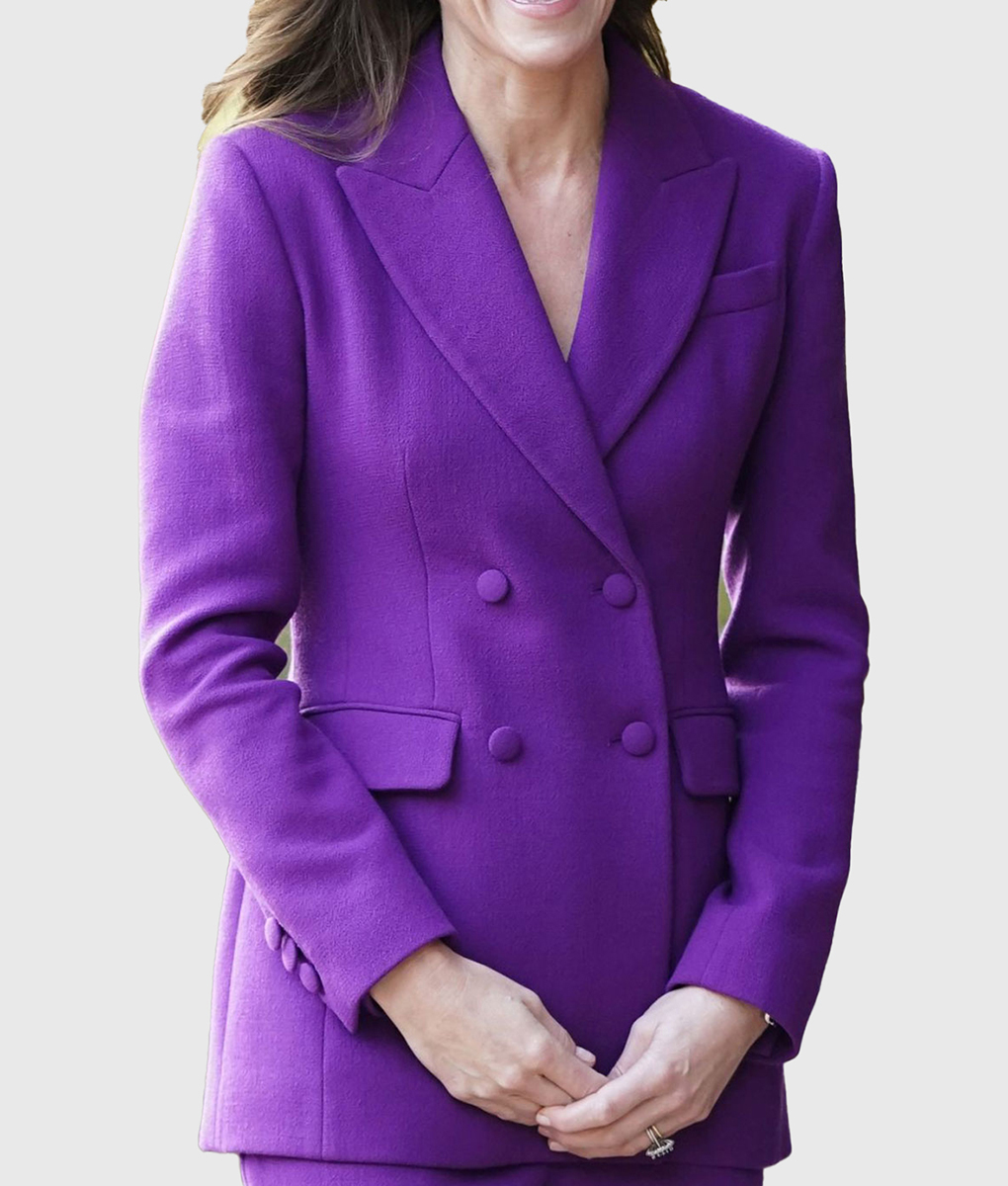 Kate Middleton Purple Blazer