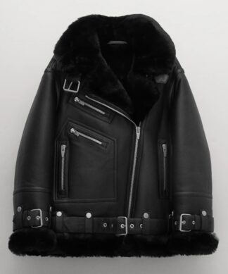 Women's Shearling Aviator Jacket
