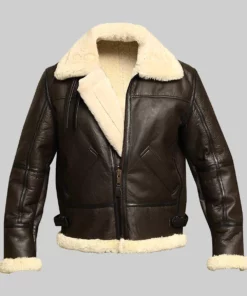 Cockpit Men's Vintage B3 Bomber Leather Jacket