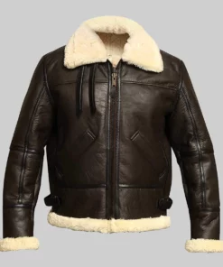 Cockpit Men's Vintage B3 Bomber Leather Jacket