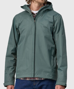Bodkin Gilbert Green Hooded Jacket - Will Forte Bodkin Gilbert Green Hooded Jacket - Front View