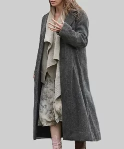 28 Years Later Jodie Comer Grey Coat