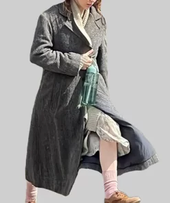 28 Years Later Jodie Comer Grey Coat