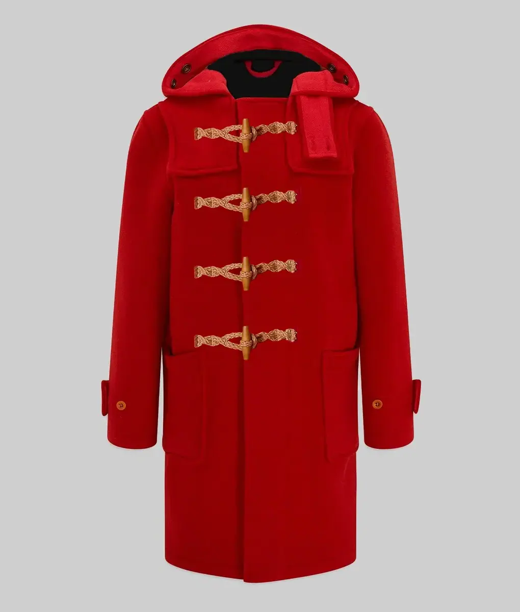Man With The Bag Arnold Schwarzenegger Hooded Duffle Coat | TLC UK
