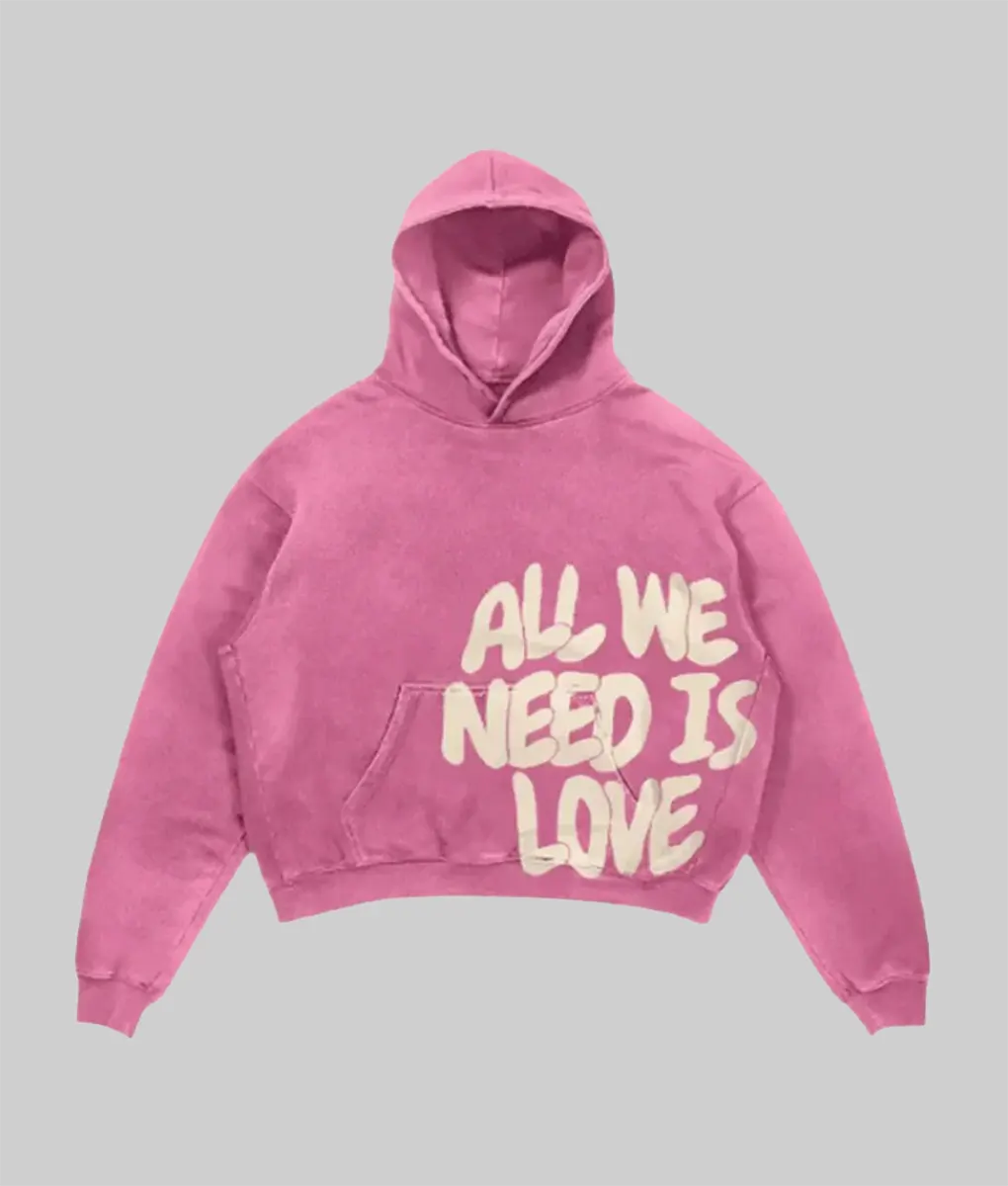 All We Need Is Love Oversized Hoodie | TLC UK