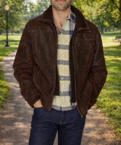 A Season to Blossom Carlo Marks Suede Jacket