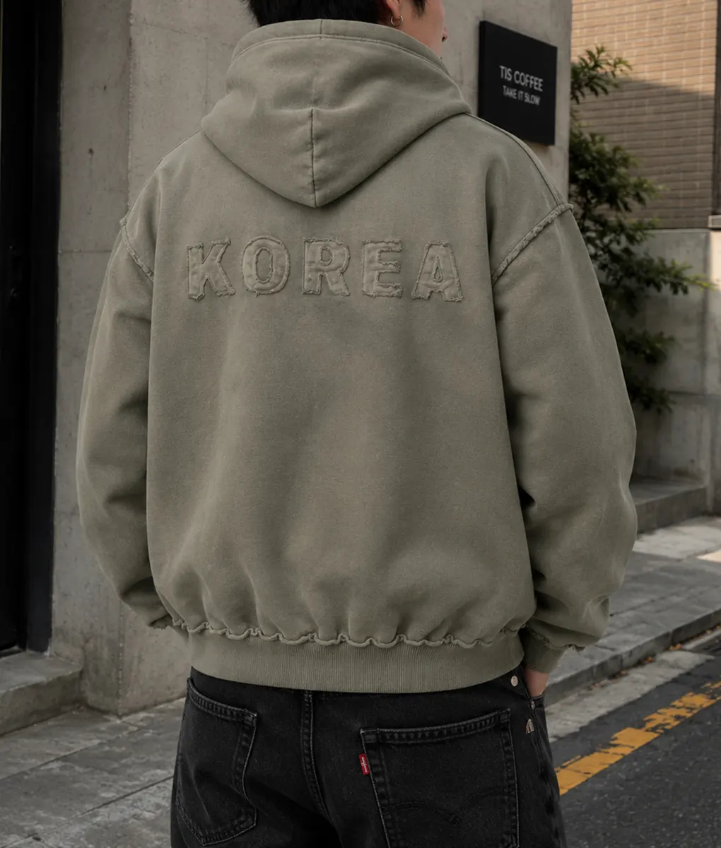 BTS World Tour Korea Green Hoodie | TLC